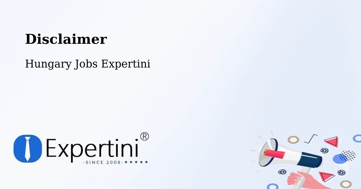 Disclaimer – Ács - Hungary Jobs Expertini